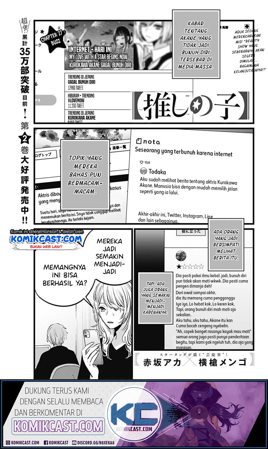 Dilarang COPAS - situs resmi www.mangacanblog.com - Komik oshi no ko 027 - chapter 27 28 Indonesia oshi no ko 027 - chapter 27 Terbaru 2|Baca Manga Komik Indonesia|Mangacan