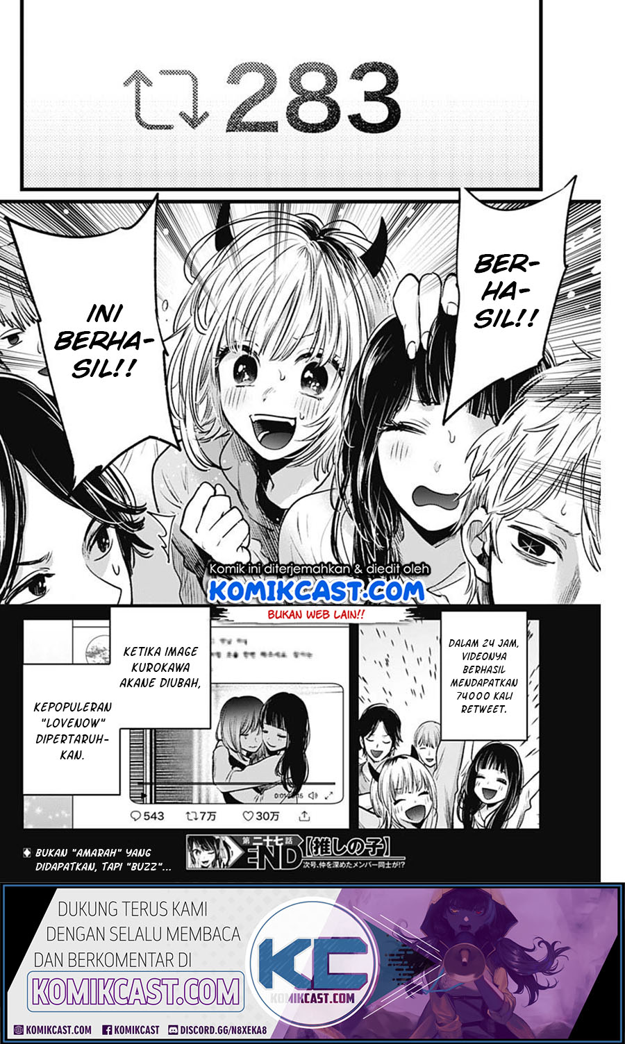 Dilarang COPAS - situs resmi www.mangacanblog.com - Komik oshi no ko 027 - chapter 27 28 Indonesia oshi no ko 027 - chapter 27 Terbaru 19|Baca Manga Komik Indonesia|Mangacan