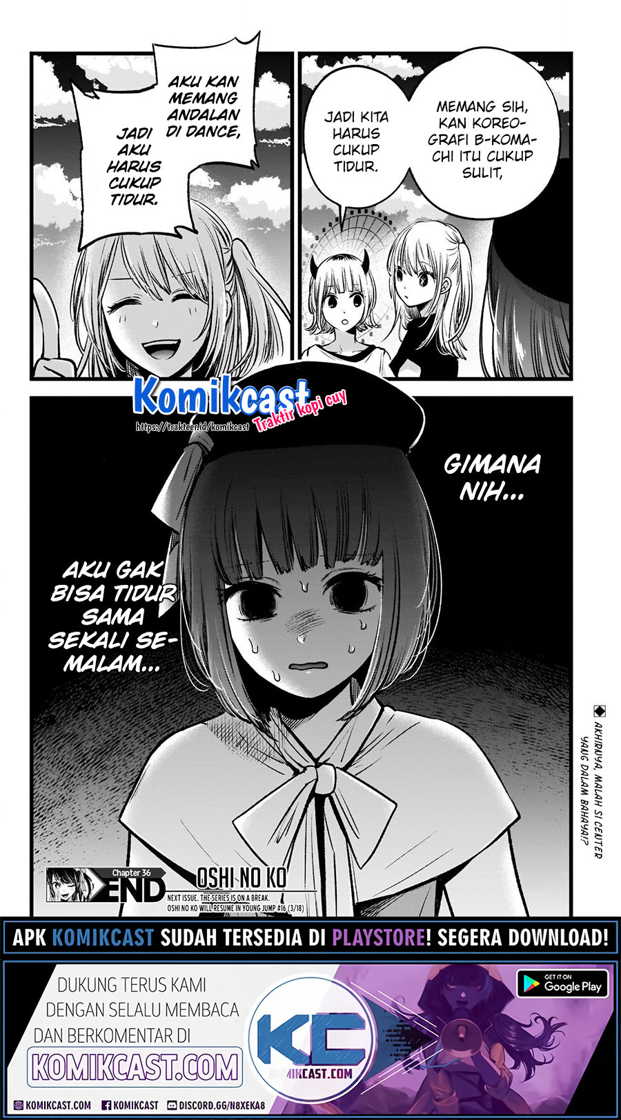 Dilarang COPAS - situs resmi www.mangacanblog.com - Komik oshi no ko 036 - chapter 36 37 Indonesia oshi no ko 036 - chapter 36 Terbaru 18|Baca Manga Komik Indonesia|Mangacan