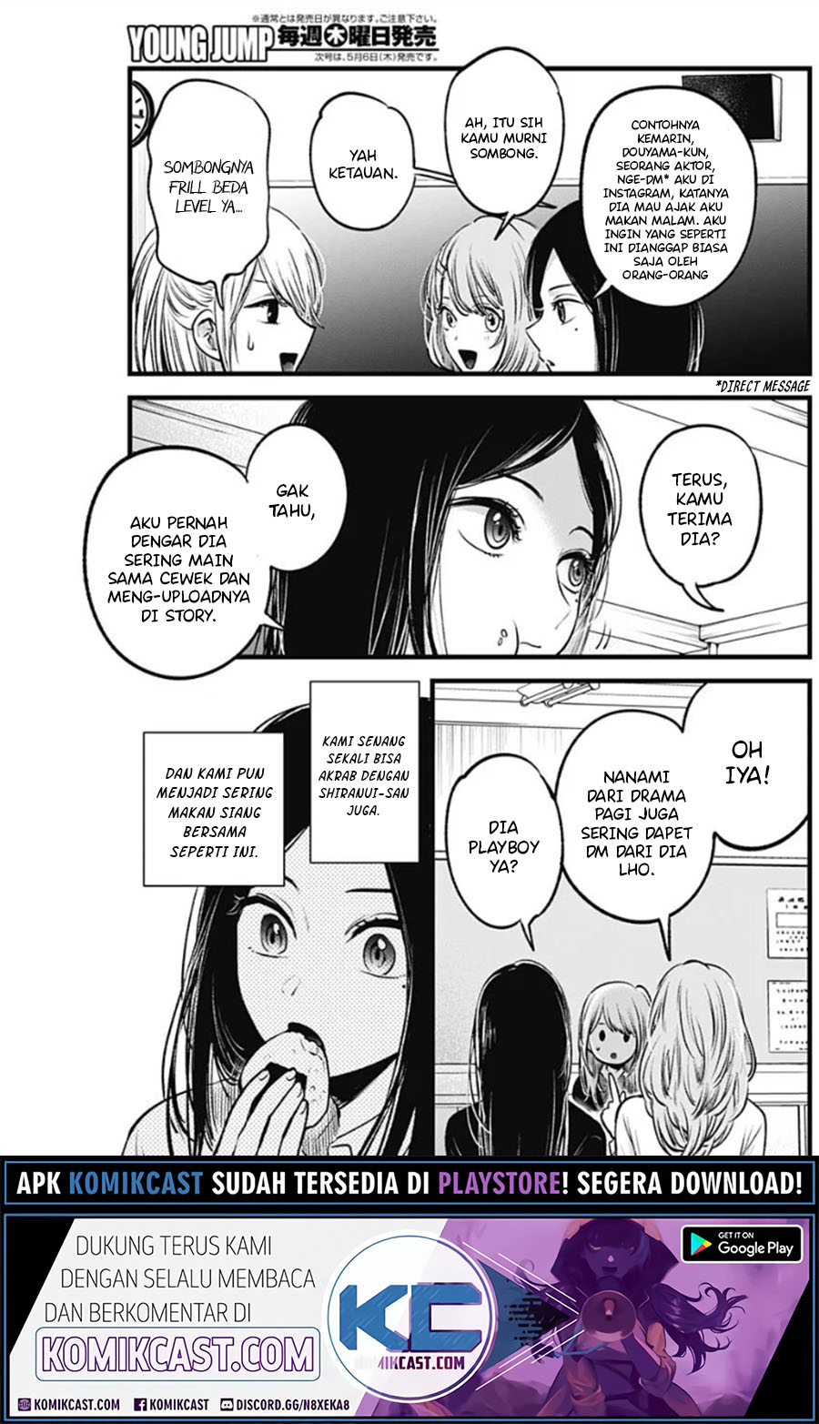 Oshi no Ko Chapter 41 Bahasa Indonesia