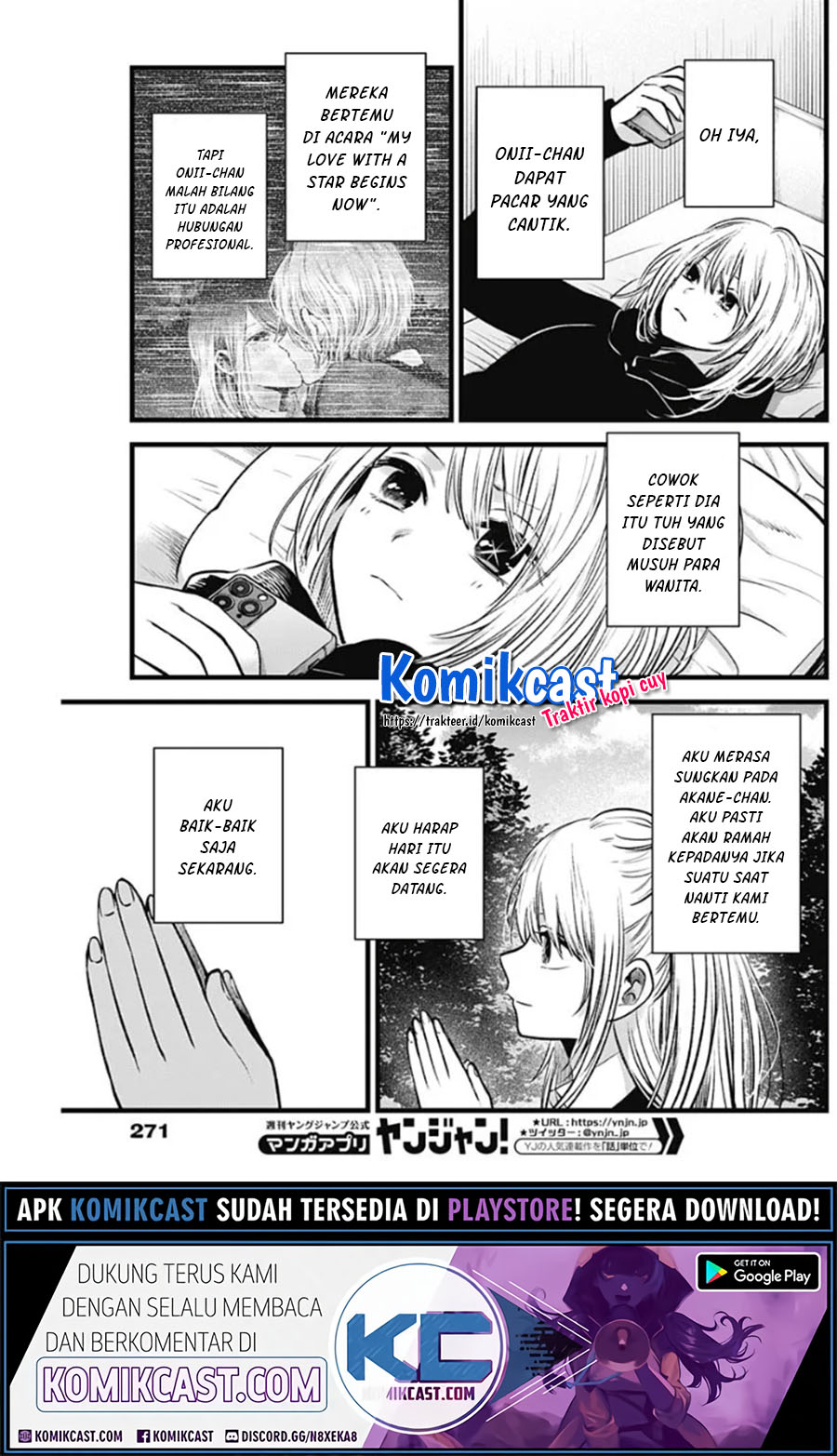 Oshi no Ko Chapter 41 Bahasa Indonesia