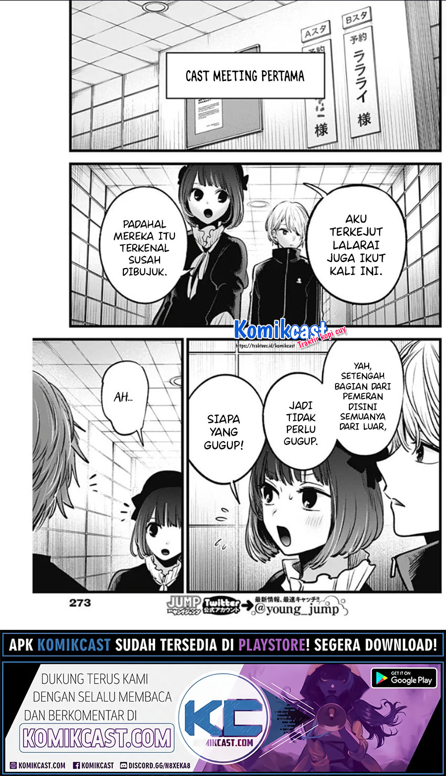 Oshi no Ko Chapter 41 Bahasa Indonesia