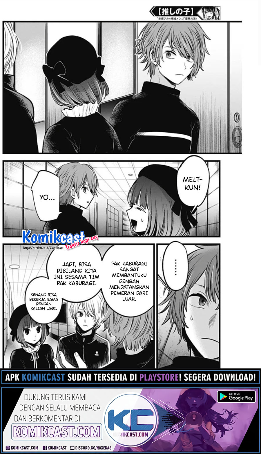Oshi no Ko Chapter 41 Bahasa Indonesia