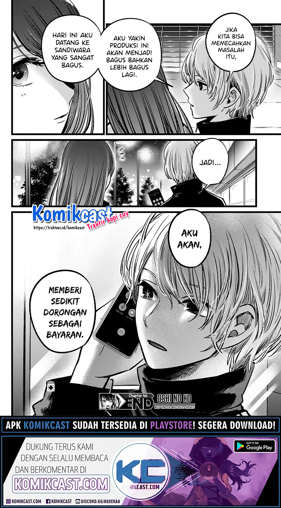 Dilarang COPAS - situs resmi www.mangacanblog.com - Komik oshi no ko 046 - chapter 46 47 Indonesia oshi no ko 046 - chapter 46 Terbaru 19|Baca Manga Komik Indonesia|Mangacan