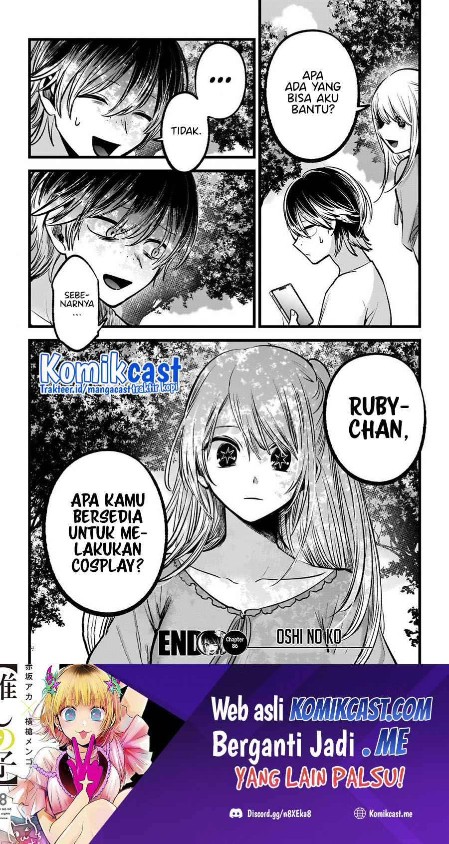 Dilarang COPAS - situs resmi www.mangacanblog.com - Komik oshi no ko 086 - chapter 86 87 Indonesia oshi no ko 086 - chapter 86 Terbaru 18|Baca Manga Komik Indonesia|Mangacan