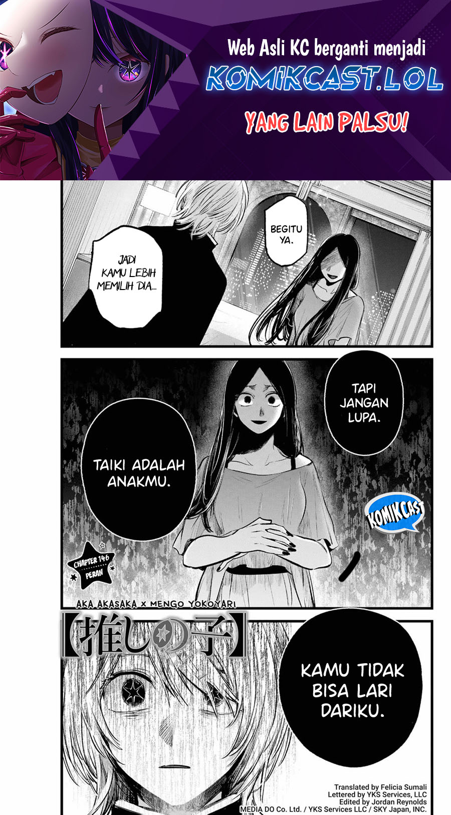 Dilarang COPAS - situs resmi www.mangacanblog.com - Komik oshi no ko 146 - chapter 146 147 Indonesia oshi no ko 146 - chapter 146 Terbaru 1|Baca Manga Komik Indonesia|Mangacan