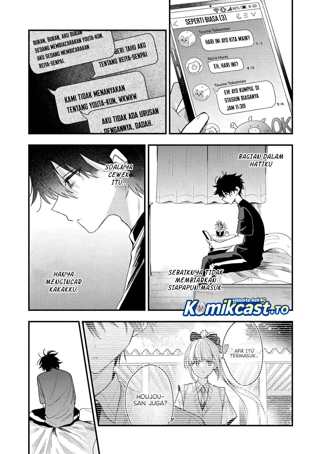 Osoraku Kanojo wa Ore no Aniki wo Neratteru Chapter 17 Bahasa Indonesia