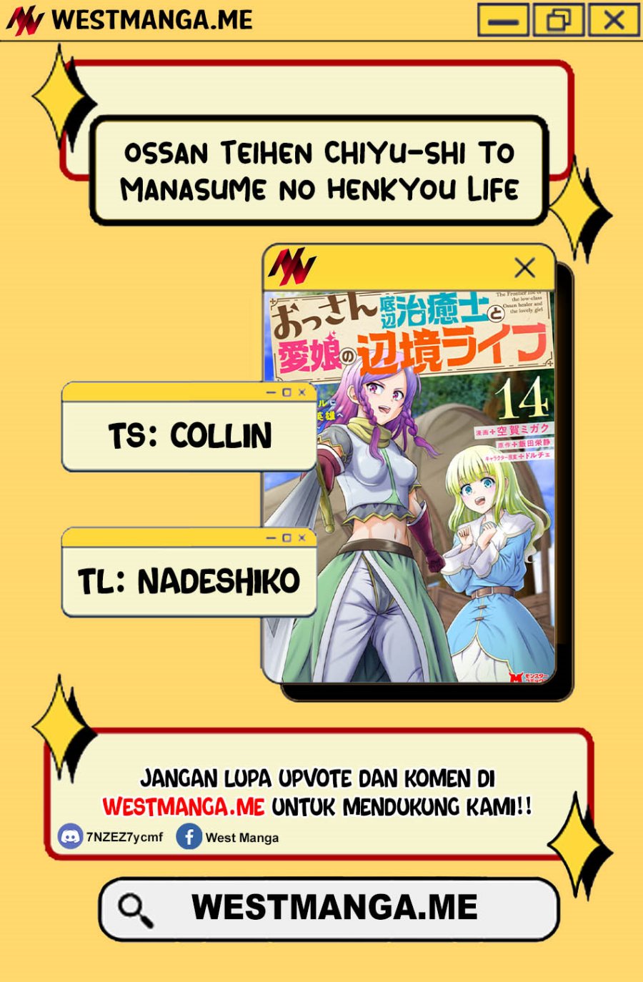Ossan Teihen Chiyushi to Mana Musume no Henkyou Raifu Chapter 12 Bahasa Indonesia