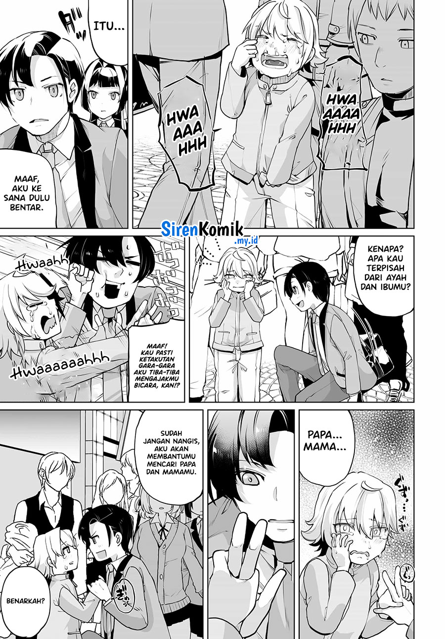Otoko Girai na Bijin Shimai wo Namae mo Tsugezu ni Tasuketara Ittai Dounaru? Chapter 14 Bahasa Indonesia