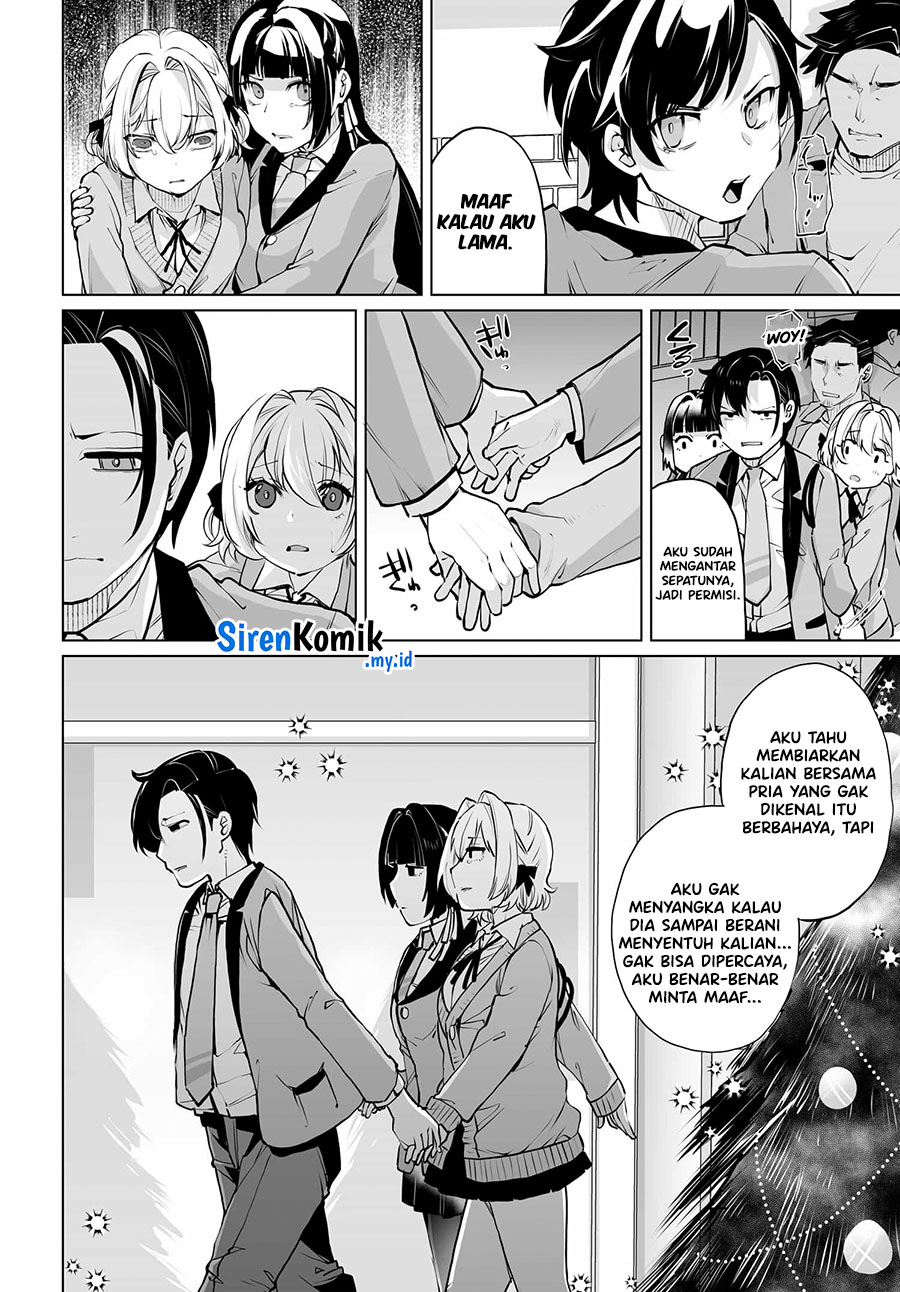Otoko Girai na Bijin Shimai wo Namae mo Tsugezu ni Tasuketara Ittai Dounaru? Chapter 14 Bahasa Indonesia