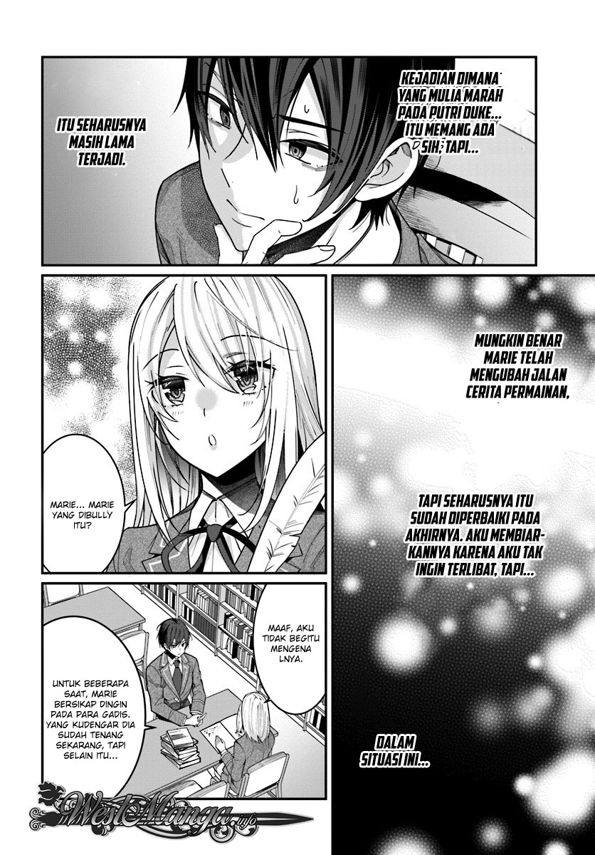 Otome Game Sekai wa Mob ni Kibishii Sekai Desu chapter 7