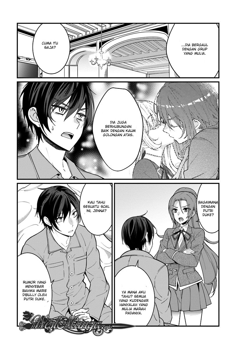 Otome Game Sekai wa Mob ni Kibishii Sekai Desu chapter 7