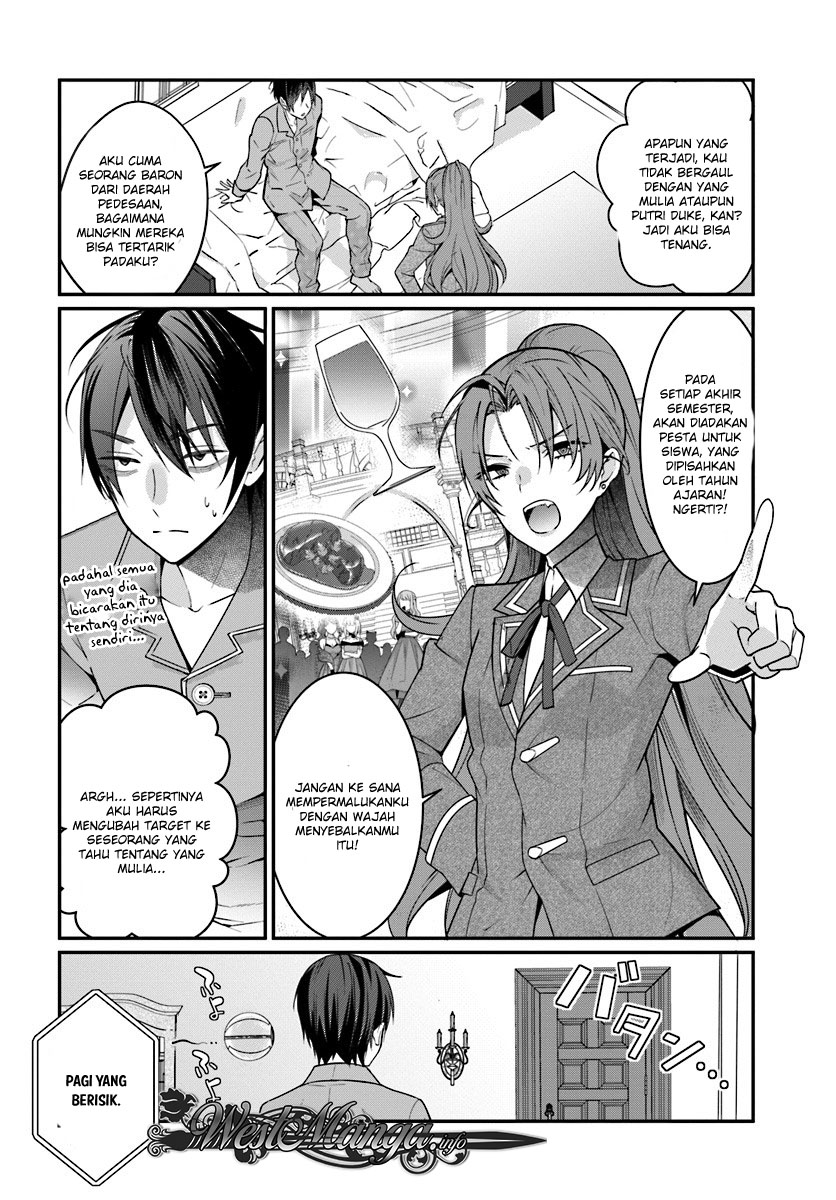 Otome Game Sekai wa Mob ni Kibishii Sekai Desu chapter 7