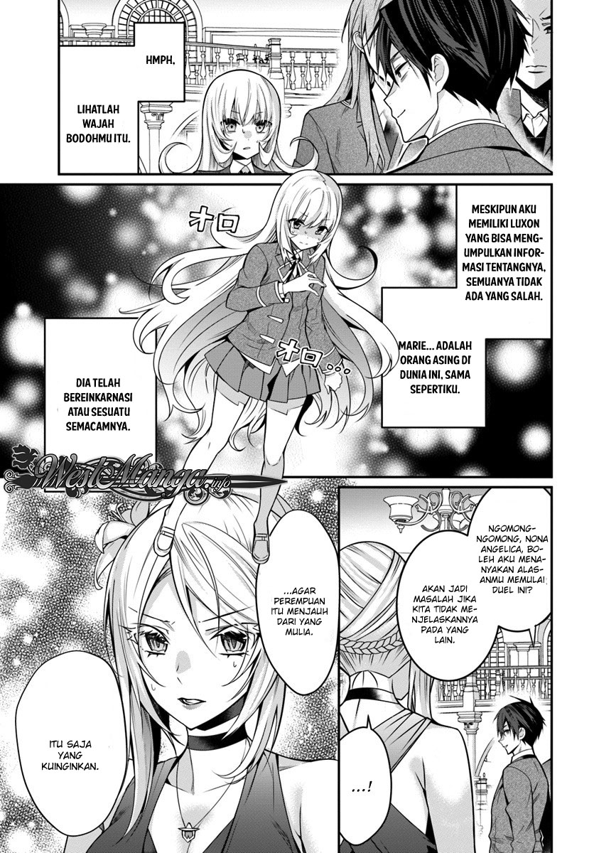 Otome Game Sekai wa Mob ni Kibishii Sekai Desu chapter 8