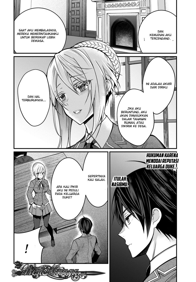 Otome Game Sekai wa Mob ni Kibishii Sekai Desu chapter 8