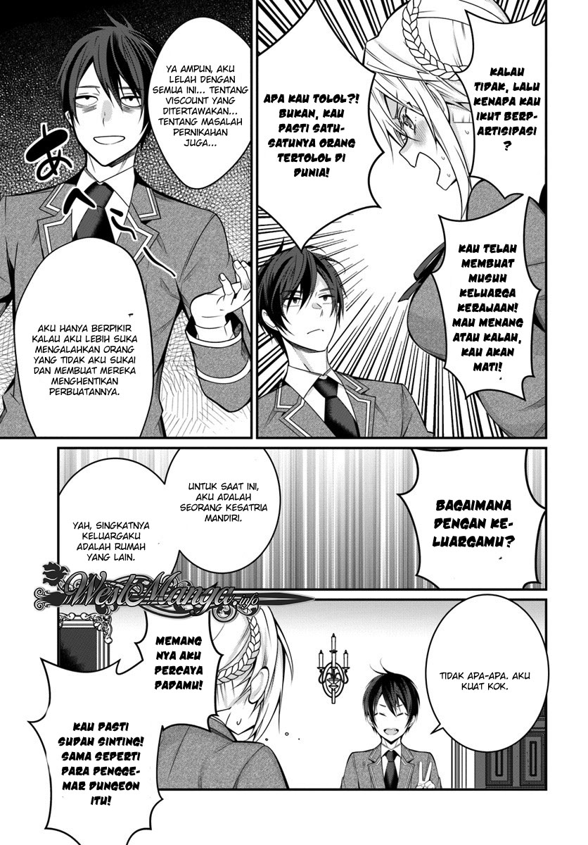Otome Game Sekai wa Mob ni Kibishii Sekai Desu chapter 8