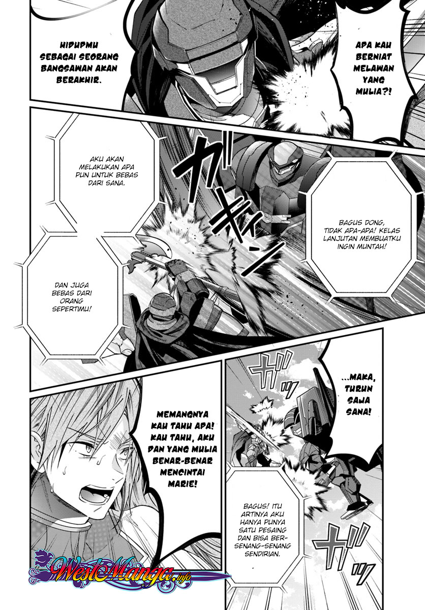 Otome Game Sekai wa Mob ni Kibishii Sekai Desu Chapter 10.1 Bahasa Indonesia