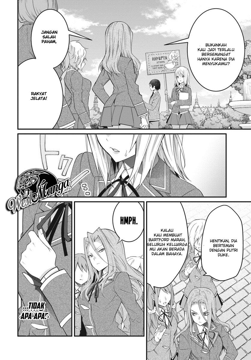 Otome Game Sekai wa Mob ni Kibishii Sekai Desu chapter 15
