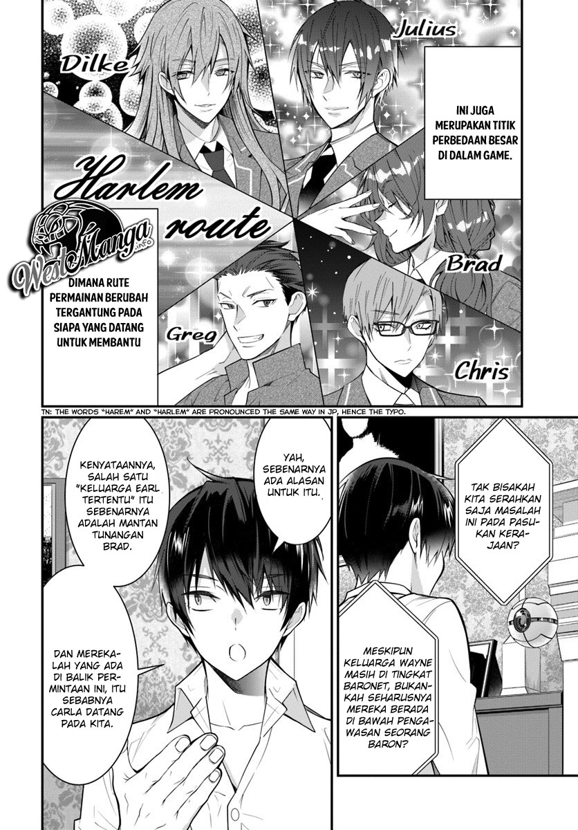 Otome Game Sekai wa Mob ni Kibishii Sekai Desu Chapter 18 Bahasa Indonesia