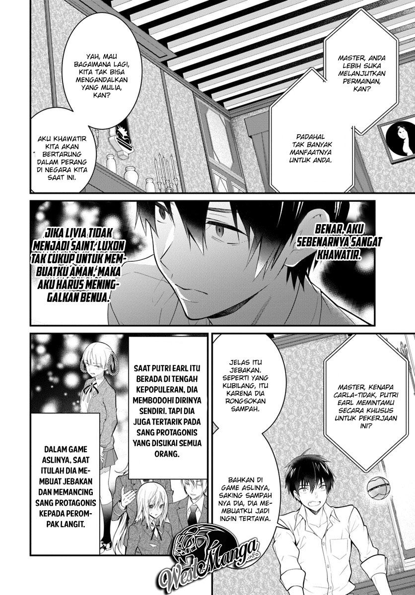 Otome Game Sekai wa Mob ni Kibishii Sekai Desu Chapter 18 Bahasa Indonesia