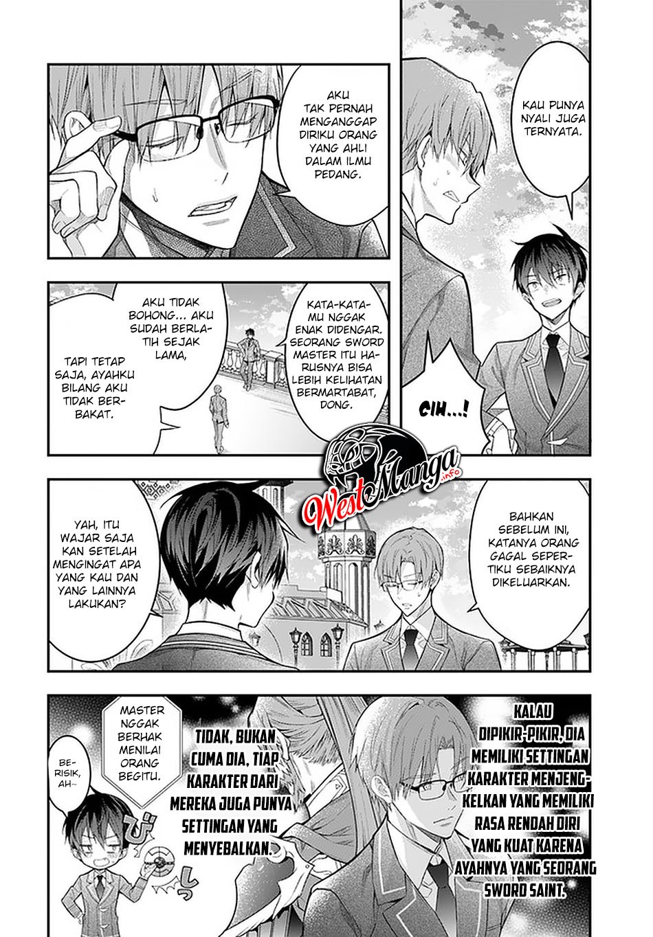 Otome Game Sekai wa Mob ni Kibishii Sekai Desu chapter 28