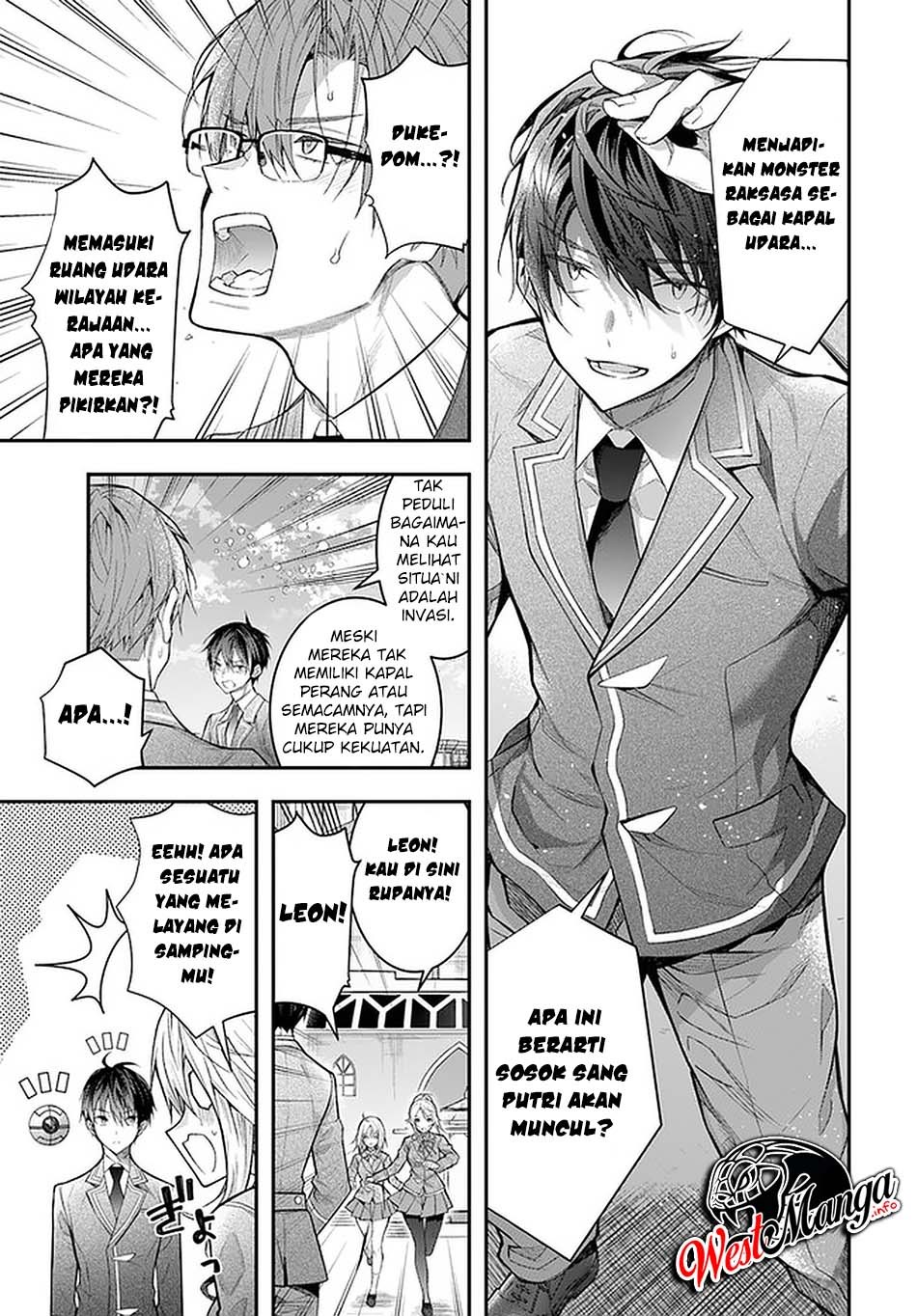 Otome Game Sekai wa Mob ni Kibishii Sekai Desu chapter 28