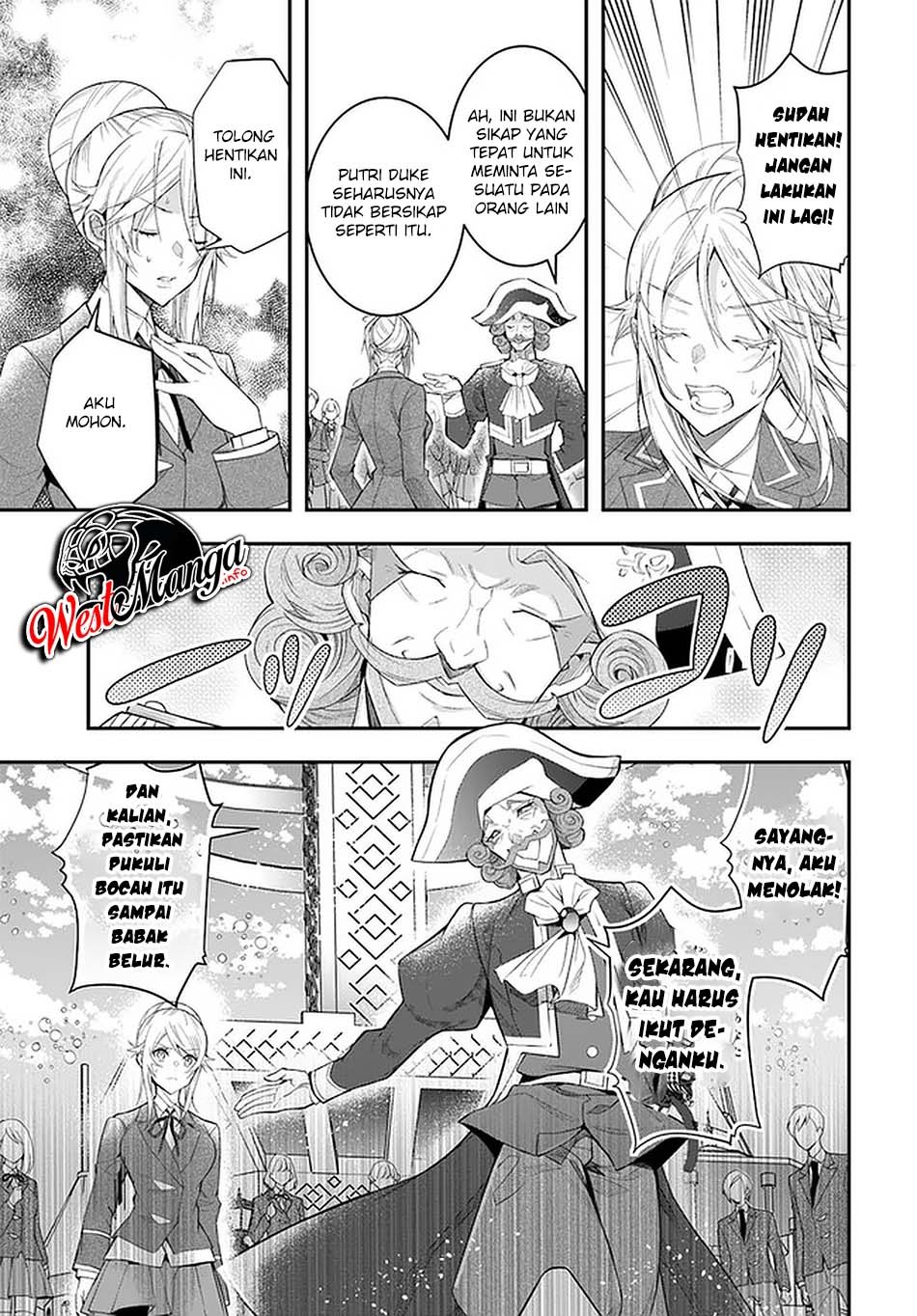 Otome Game Sekai wa Mob ni Kibishii Sekai Desu chapter 28