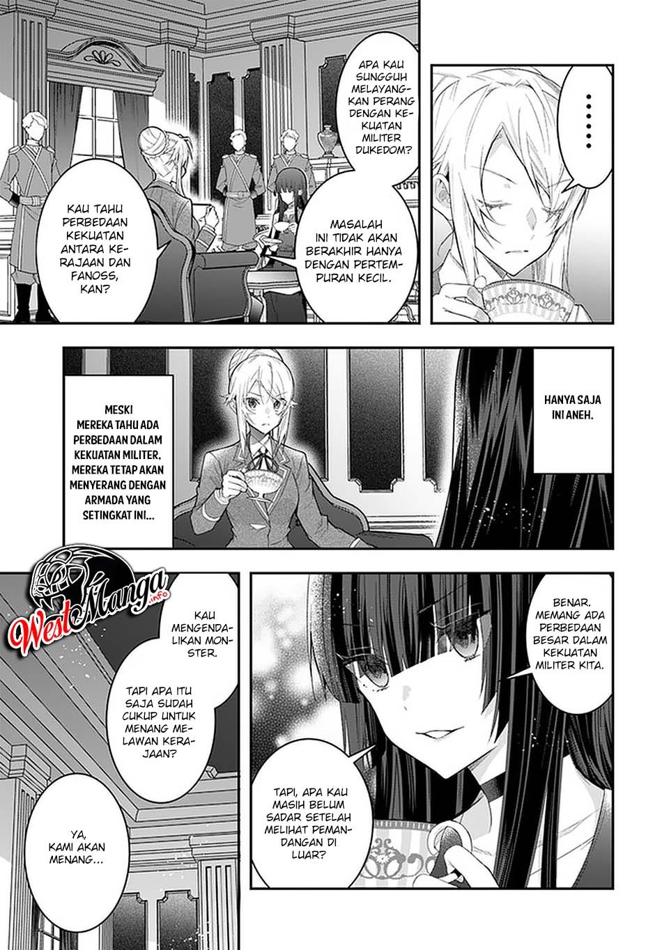 Otome Game Sekai wa Mob ni Kibishii Sekai Desu chapter 28
