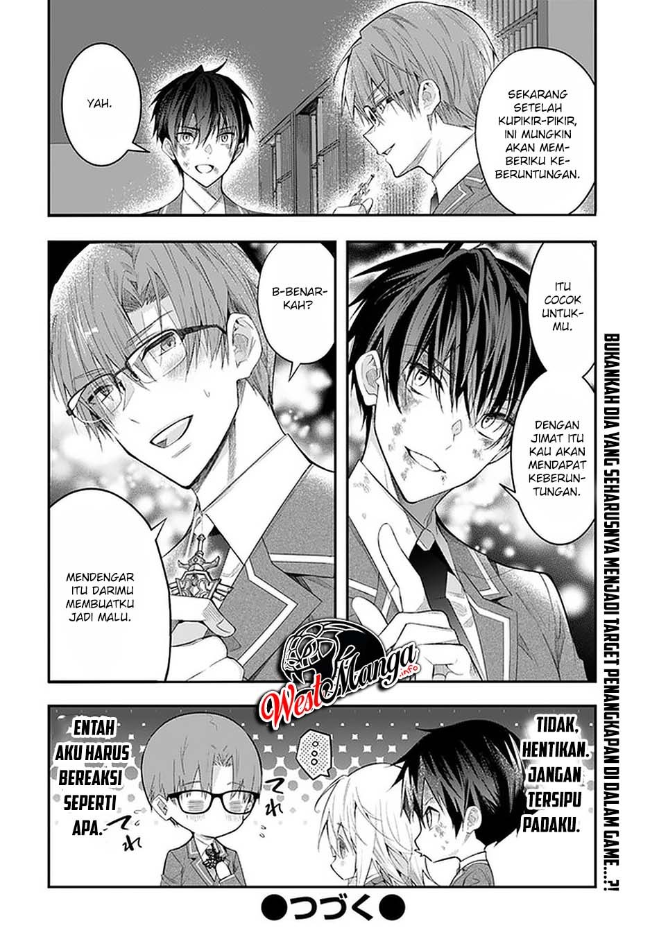 Otome Game Sekai wa Mob ni Kibishii Sekai Desu chapter 28