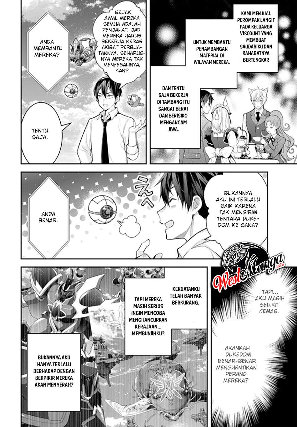 Otome Game Sekai wa Mob ni Kibishii Sekai Desu Chapter 36 Bahasa Indonesia