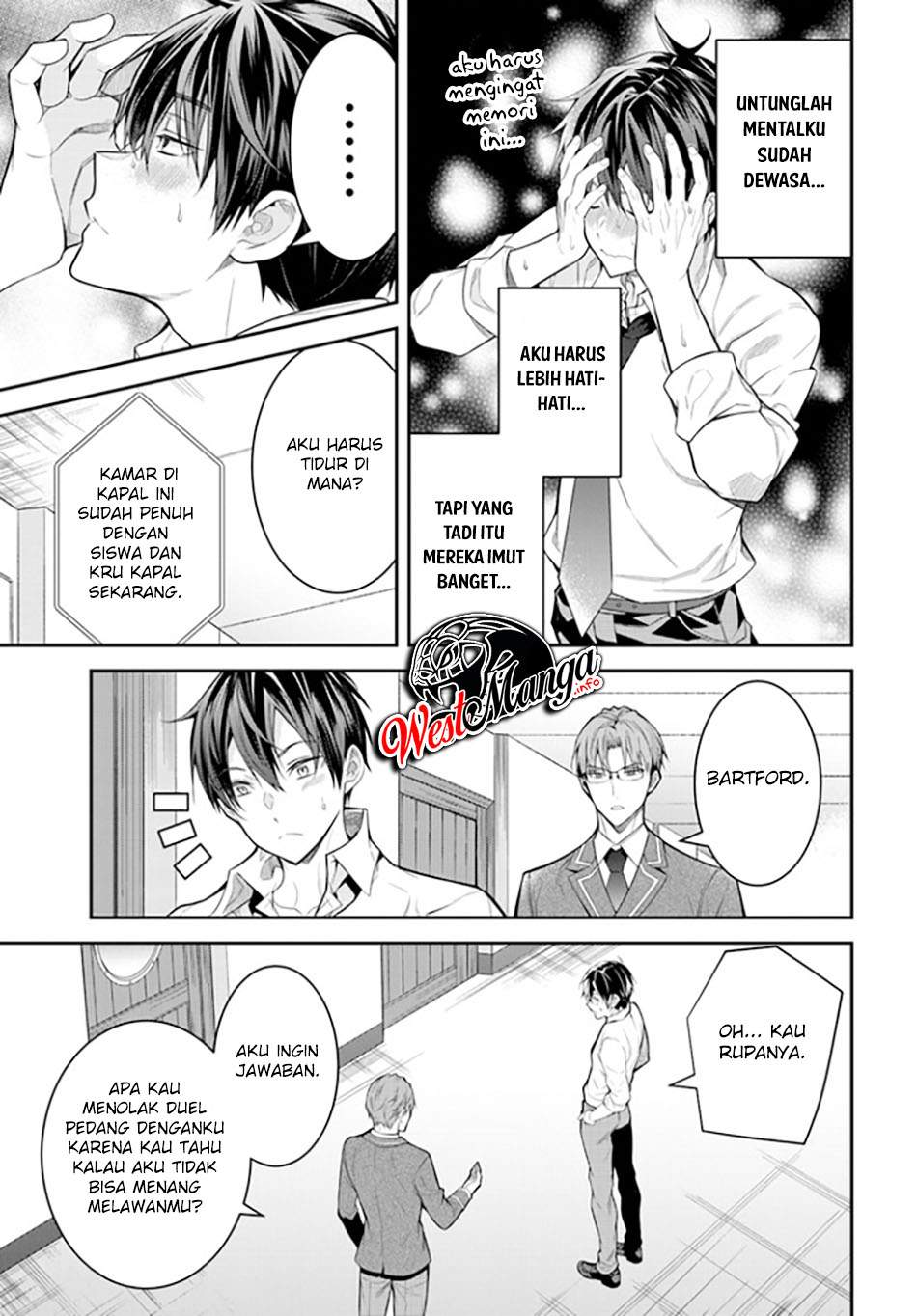 Otome Game Sekai wa Mob ni Kibishii Sekai Desu Chapter 36 Bahasa Indonesia