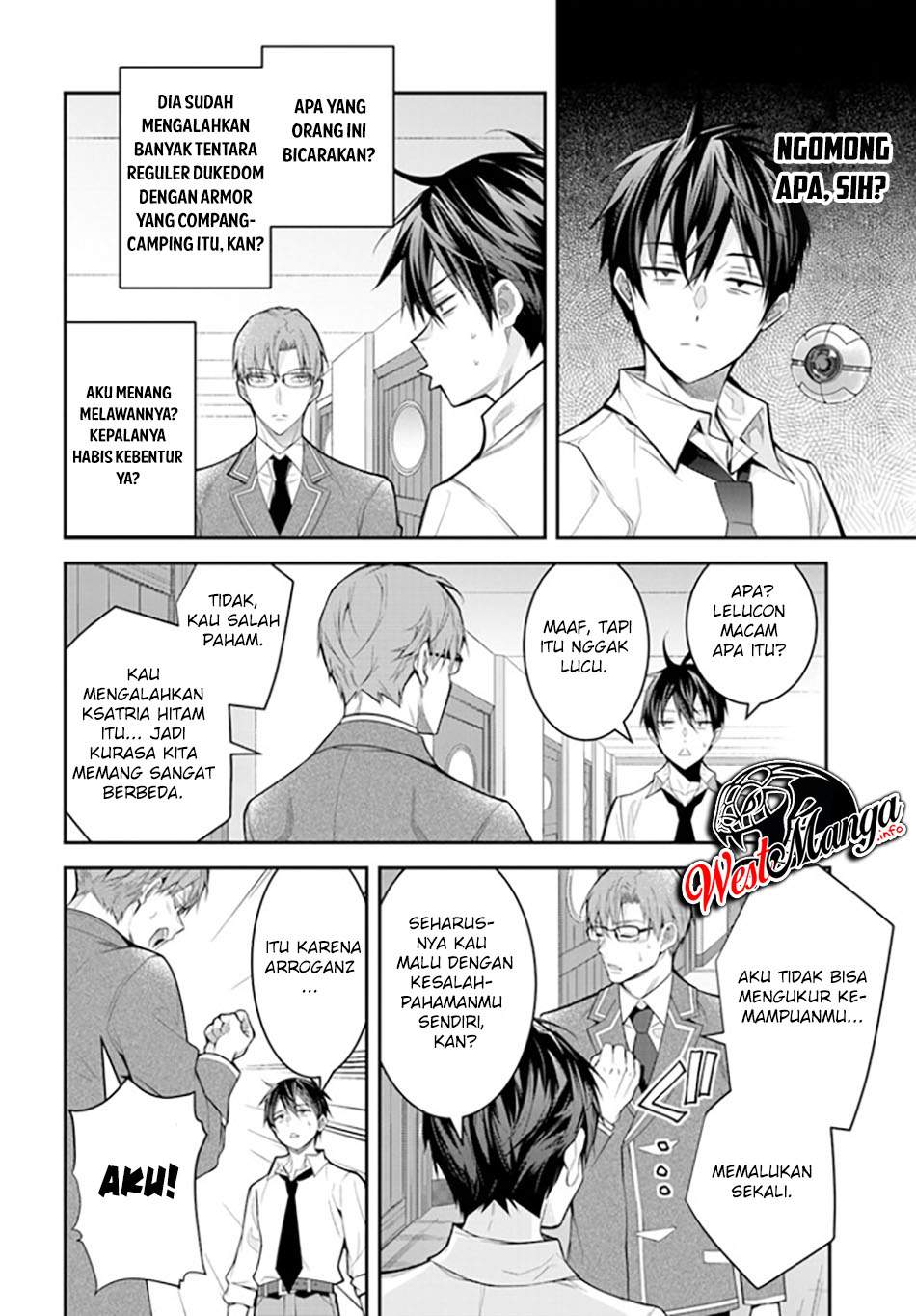 Otome Game Sekai wa Mob ni Kibishii Sekai Desu Chapter 36 Bahasa Indonesia