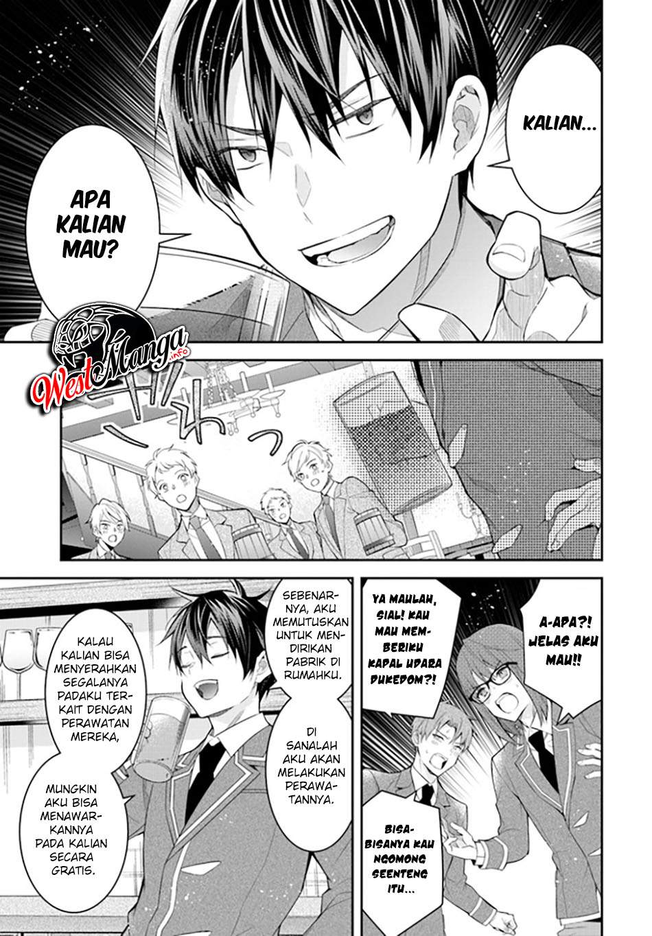 Otome Game Sekai wa Mob ni Kibishii Sekai Desu Chapter 36 Bahasa Indonesia