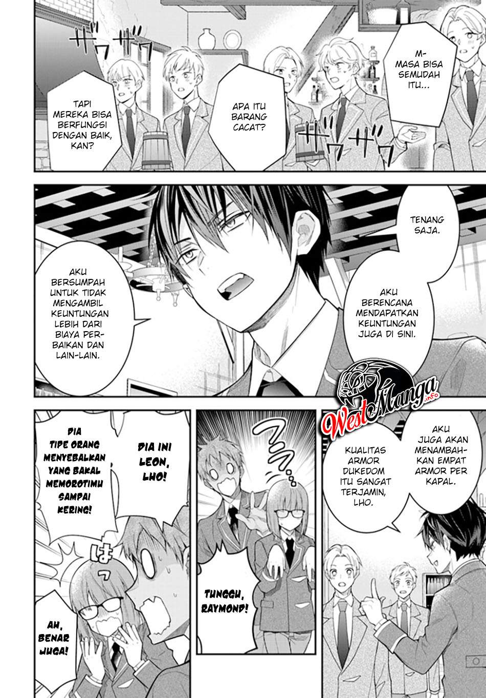 Otome Game Sekai wa Mob ni Kibishii Sekai Desu Chapter 36 Bahasa Indonesia