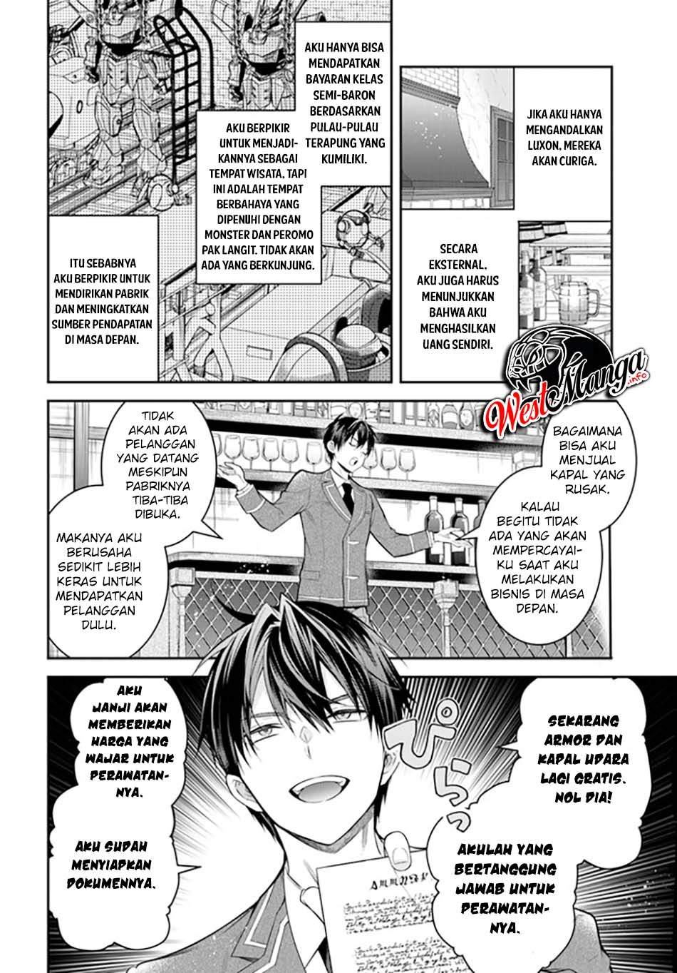 Otome Game Sekai wa Mob ni Kibishii Sekai Desu Chapter 36 Bahasa Indonesia