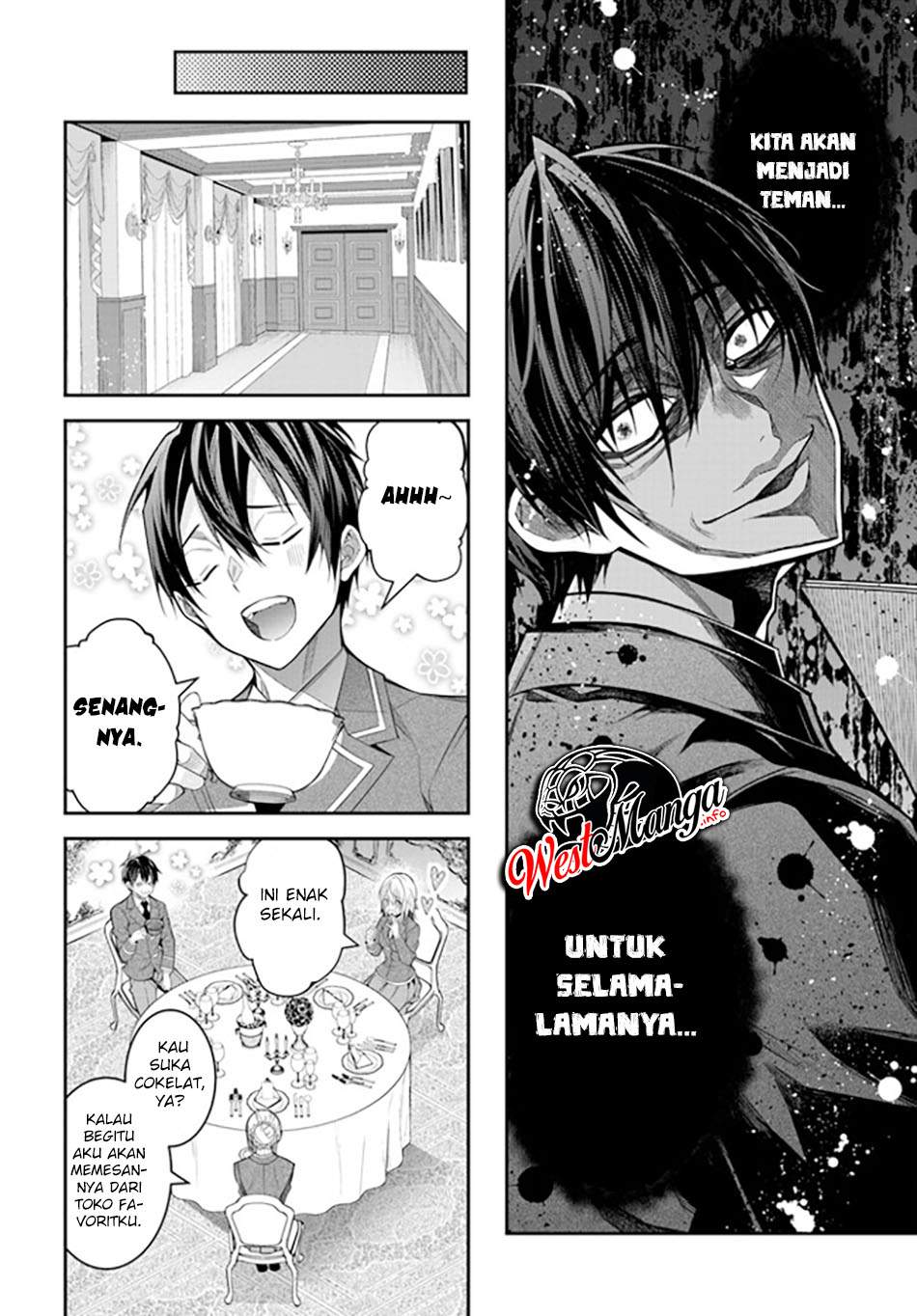 Otome Game Sekai wa Mob ni Kibishii Sekai Desu Chapter 36 Bahasa Indonesia