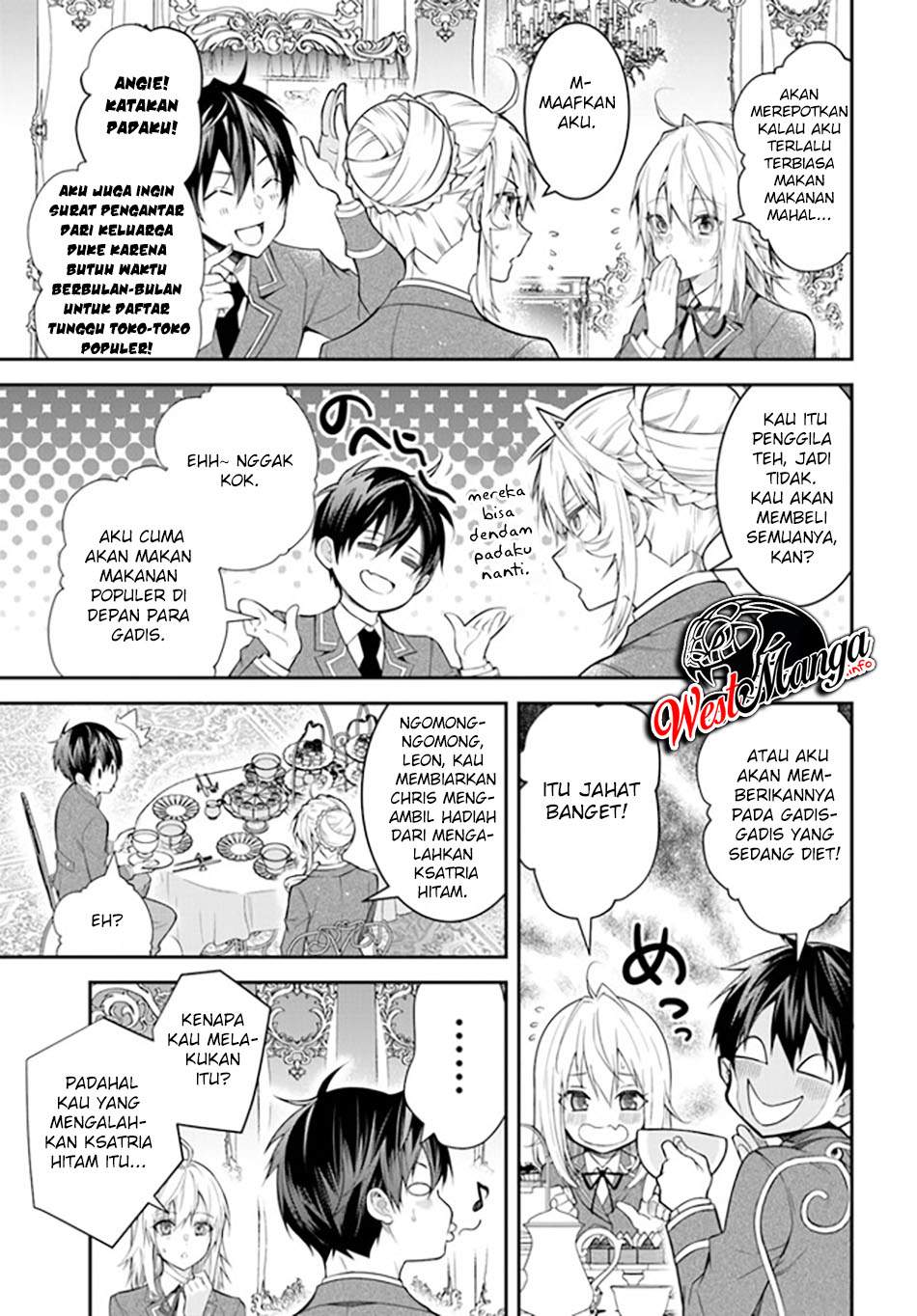 Otome Game Sekai wa Mob ni Kibishii Sekai Desu Chapter 36 Bahasa Indonesia