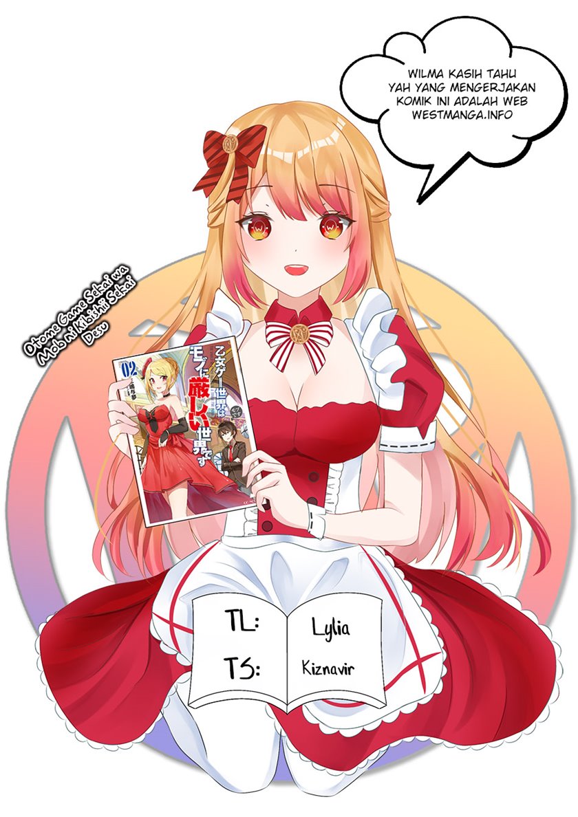 Otome Game Sekai wa Mob ni Kibishii Sekai Desu chapter 39