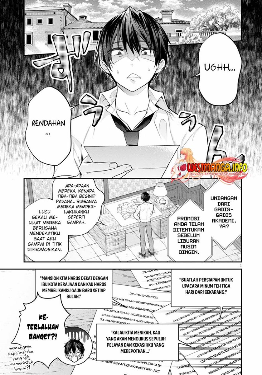 Otome Game Sekai wa Mob ni Kibishii Sekai Desu chapter 39