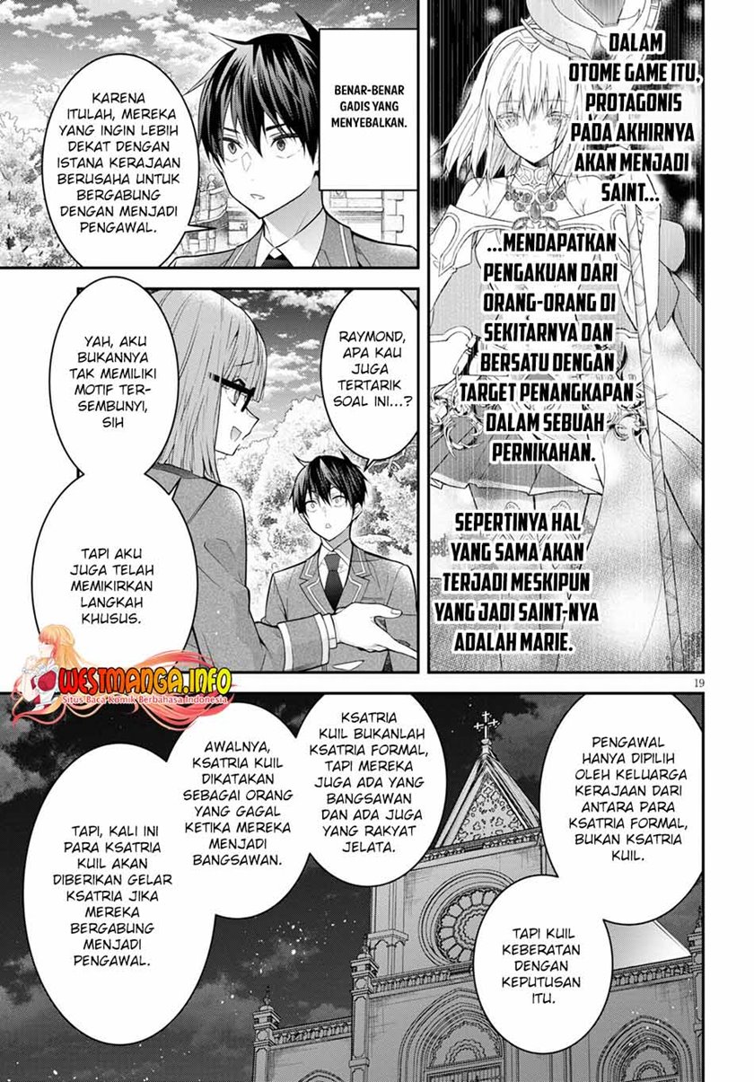 Otome Game Sekai wa Mob ni Kibishii Sekai Desu chapter 39