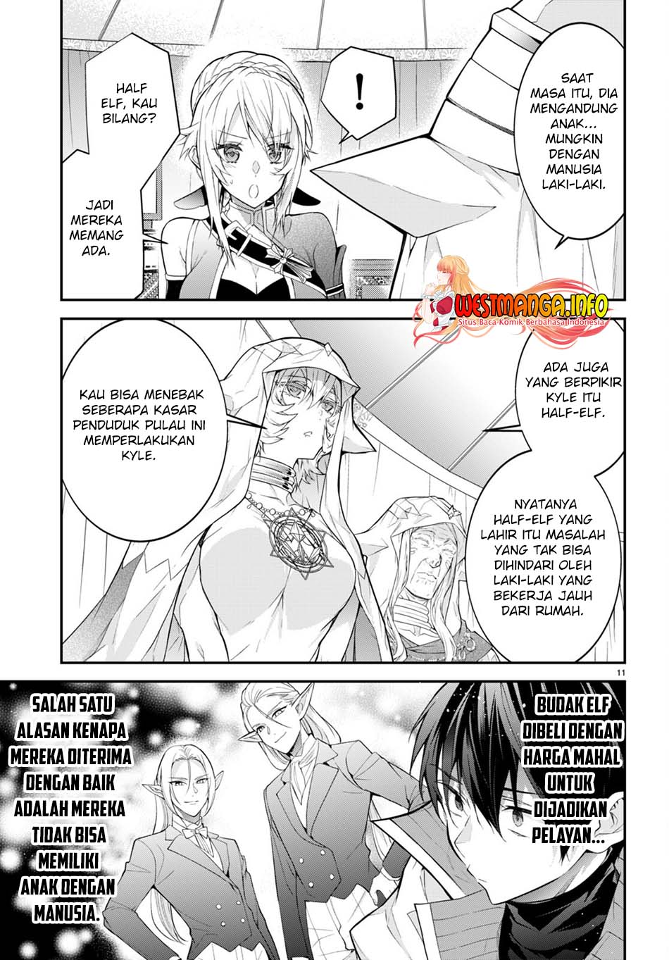 Otome Game Sekai wa Mob ni Kibishii Sekai Desu chapter 44
