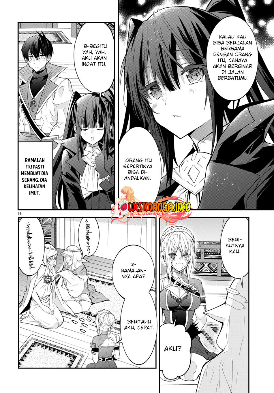 Otome Game Sekai wa Mob ni Kibishii Sekai Desu chapter 44