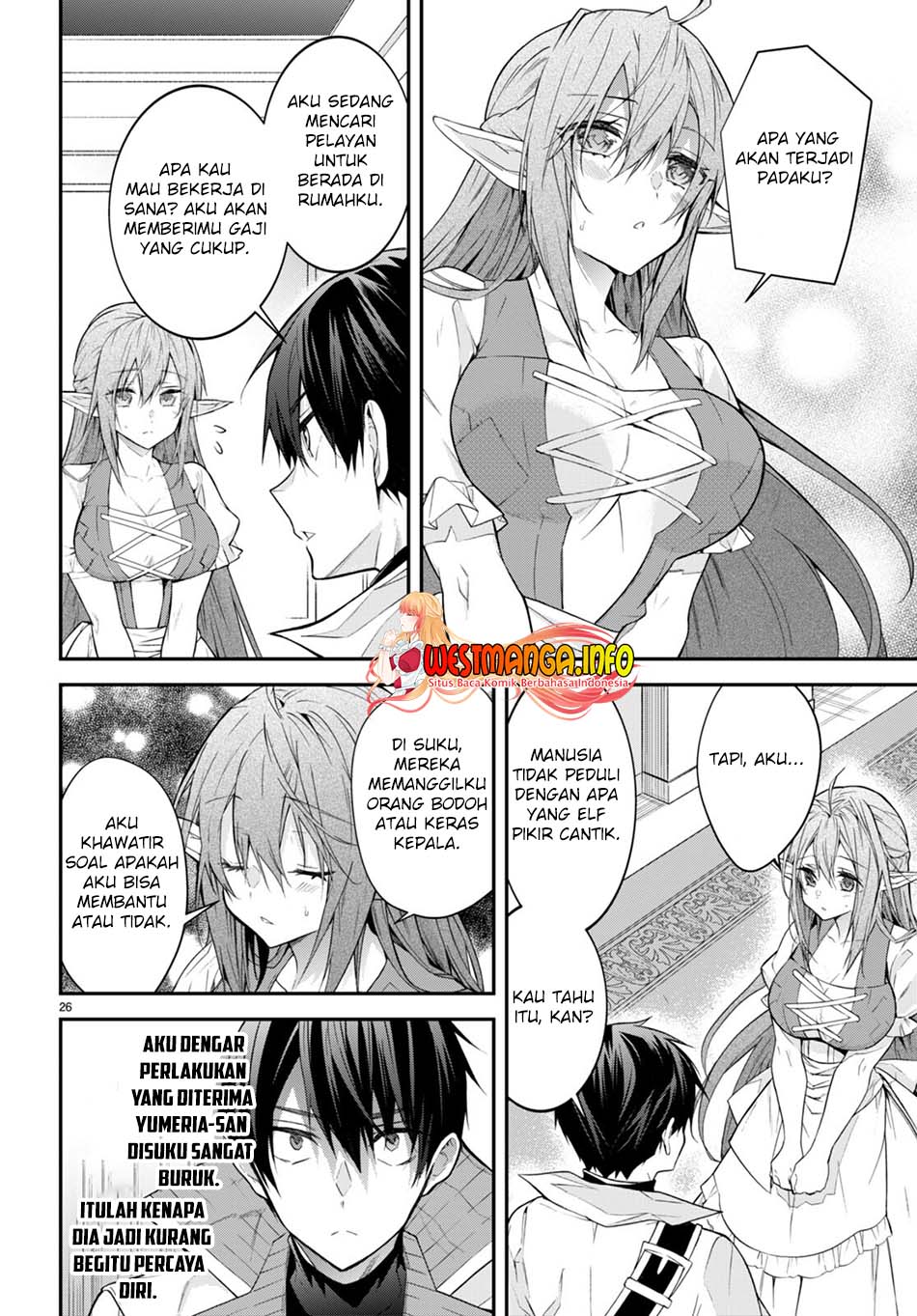 Otome Game Sekai wa Mob ni Kibishii Sekai Desu chapter 44