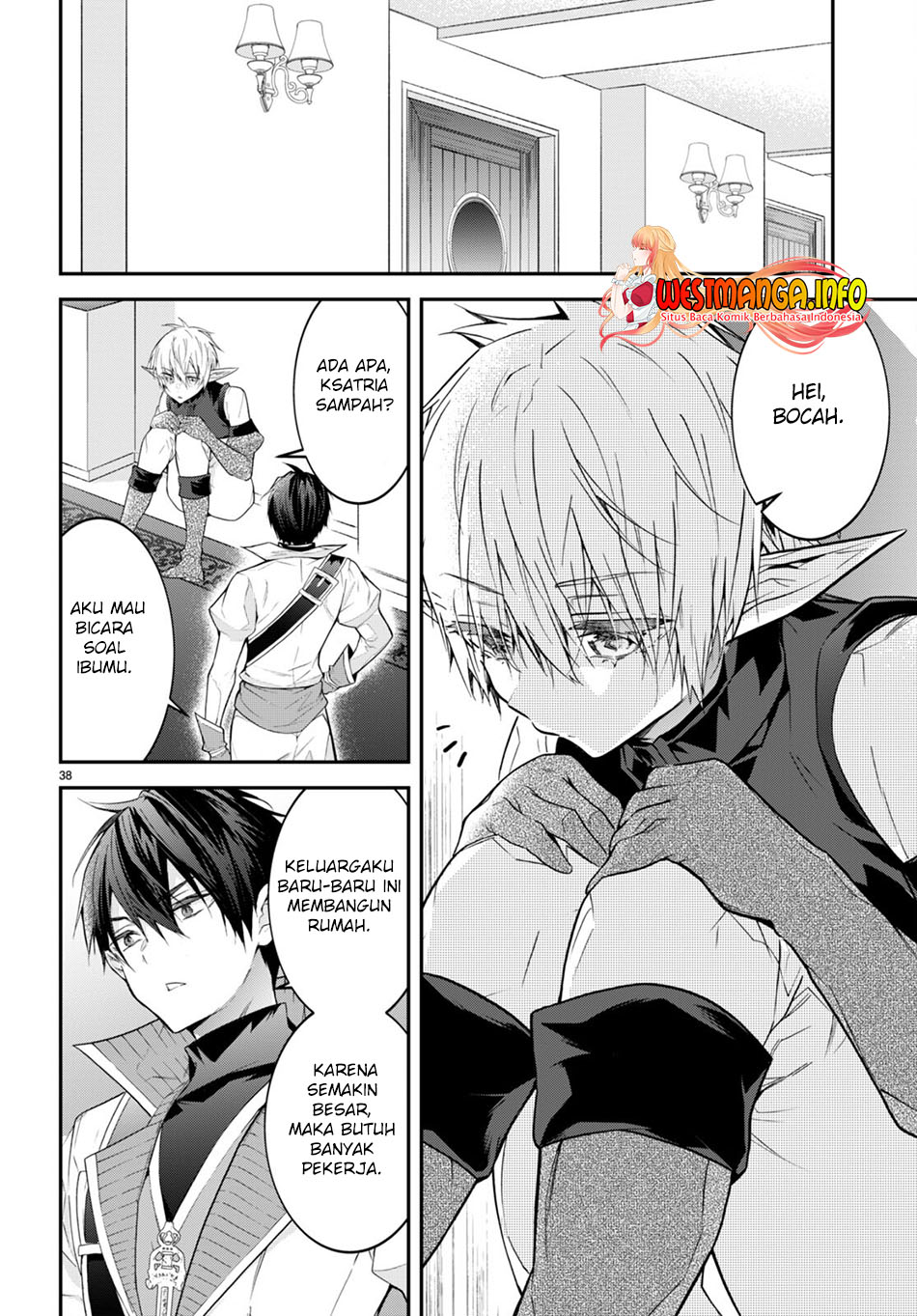 Otome Game Sekai wa Mob ni Kibishii Sekai Desu chapter 44