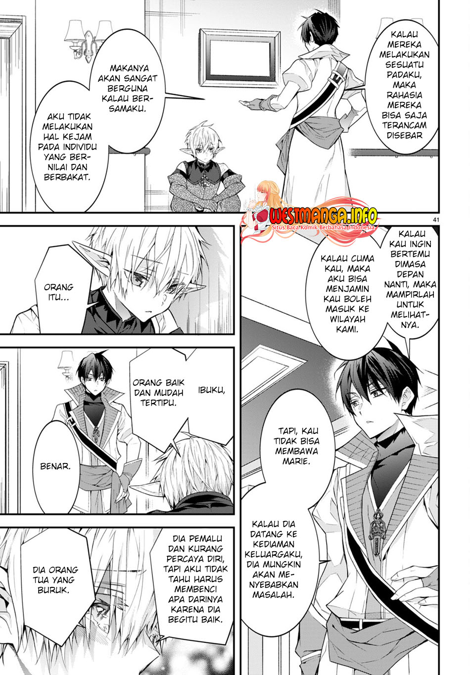 Otome Game Sekai wa Mob ni Kibishii Sekai Desu chapter 44