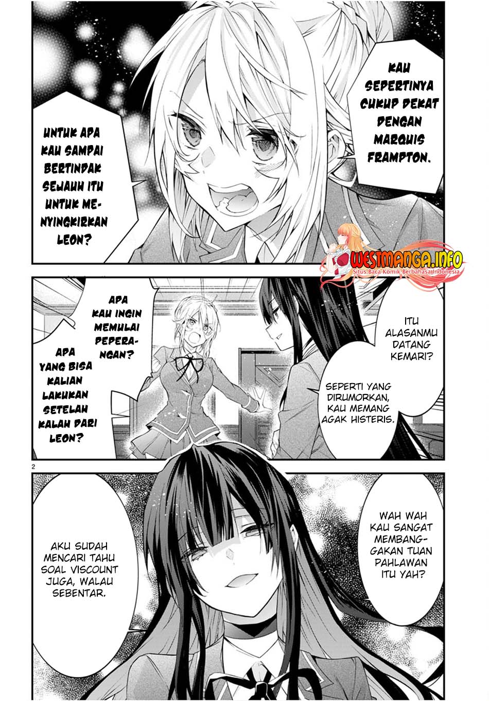 Otome Game Sekai wa Mob ni Kibishii Sekai Desu chapter 46