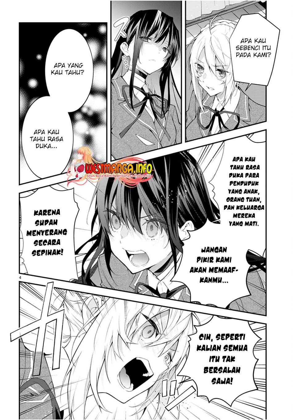 Otome Game Sekai wa Mob ni Kibishii Sekai Desu chapter 46