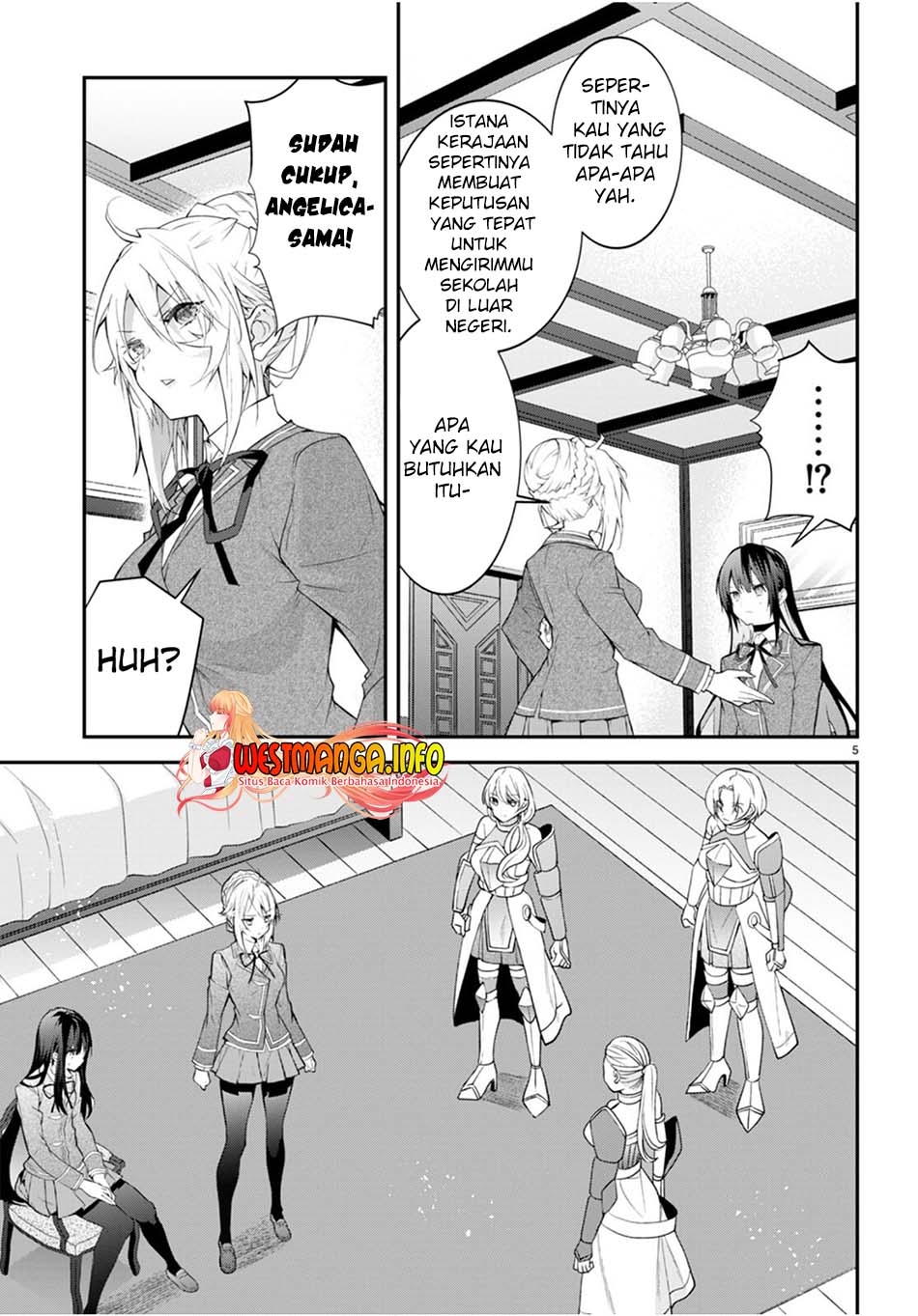 Otome Game Sekai wa Mob ni Kibishii Sekai Desu chapter 46