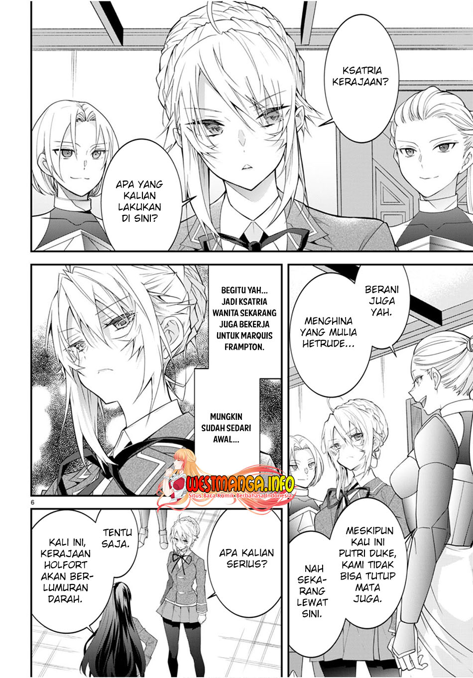 Otome Game Sekai wa Mob ni Kibishii Sekai Desu chapter 46