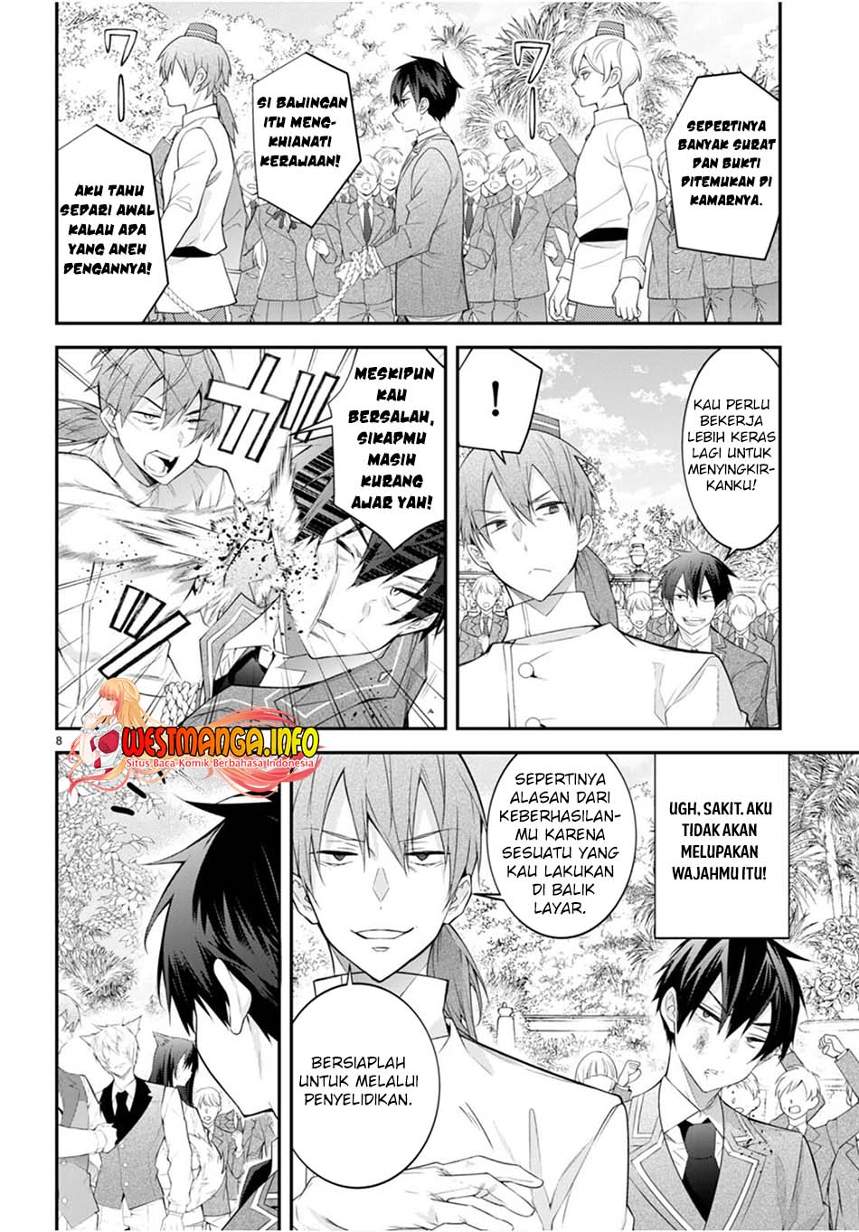 Otome Game Sekai wa Mob ni Kibishii Sekai Desu chapter 46